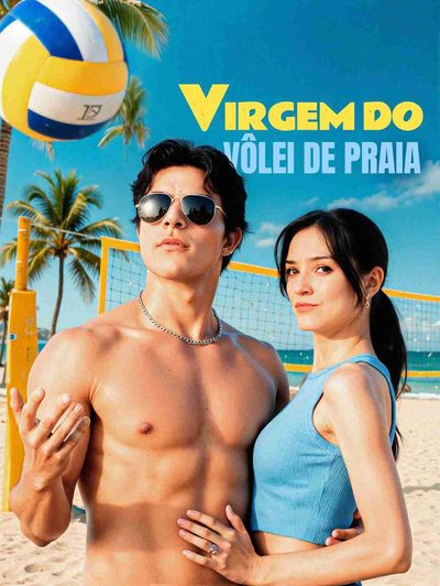 Capa da miniss&eacute;rie Virgem do Vôlei de Praia dublado