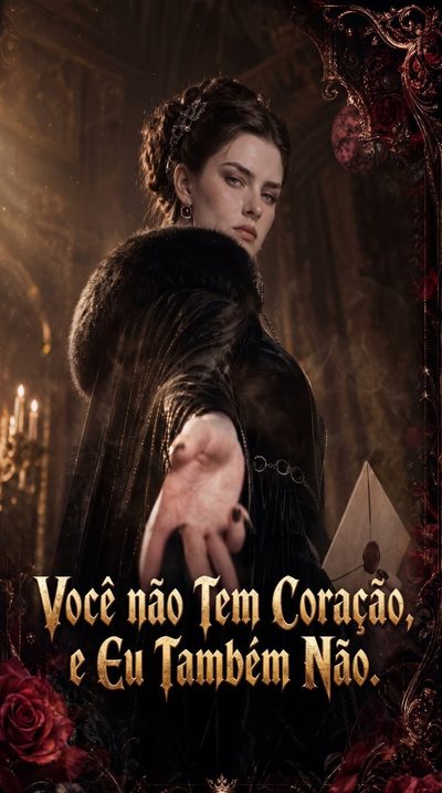 Capa da miniss&eacute;rie Você Não Tem Coração, e Eu Também Não