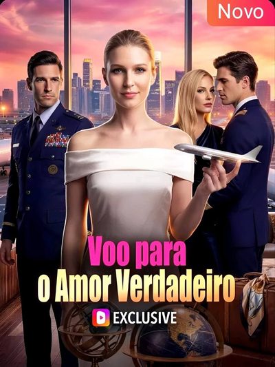 Capa da miniss&eacute;rie Voo para o Amor Verdadeiro ✅ Corrigido